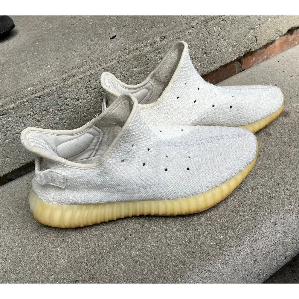 Adidas Yeezy Boost 350 V2 White CP9366 Men Sz 11 Shoes Sneakers